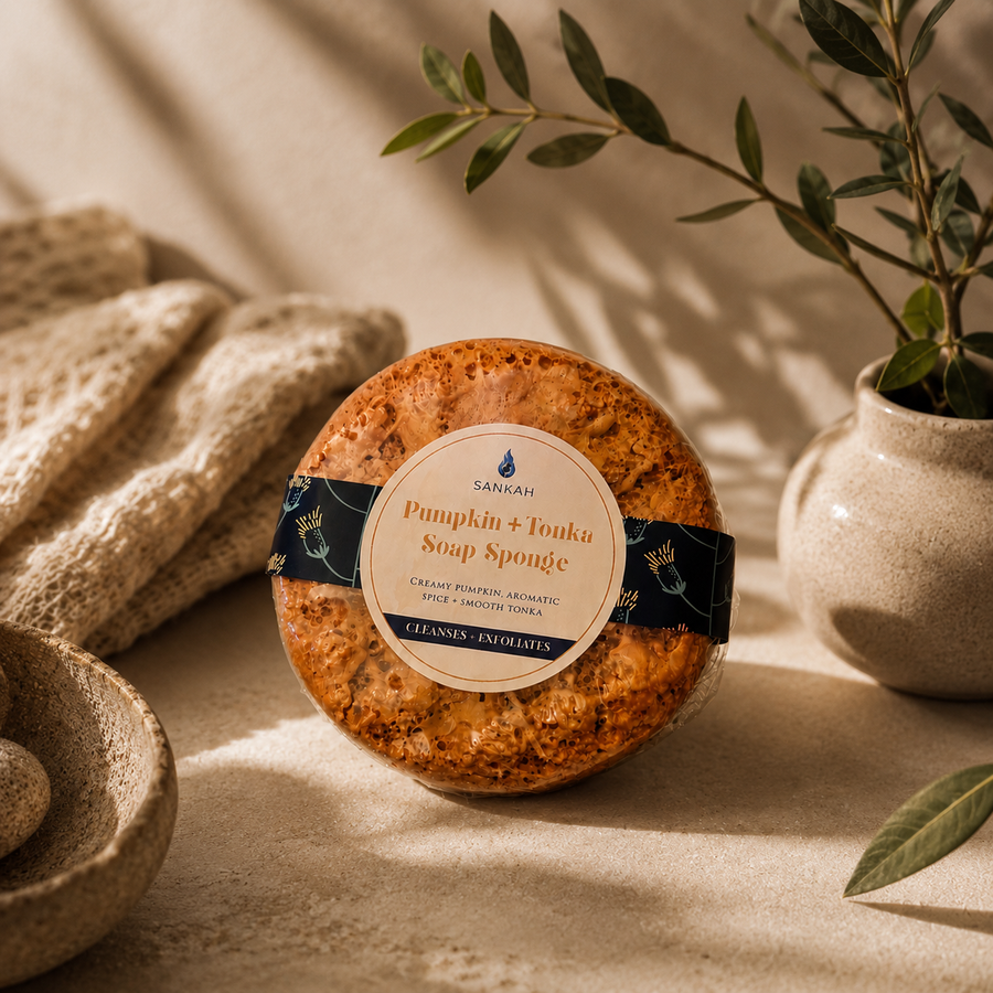 EXFOLIATING SOAP SPONGES - Moments of self-care.